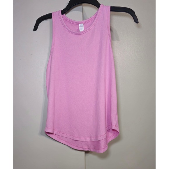 Stars Above Pink Ribbed  Super Soft Tank Top Jogger Pajama Set Size XS EUC - Picture 5 of 8